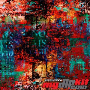 abstract color splash