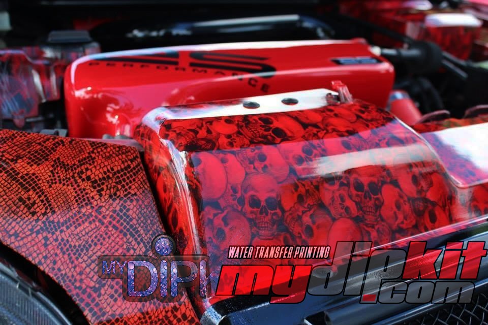 Examples of DIY Hydrographics Dipping Kits In Action | My Dip Kit